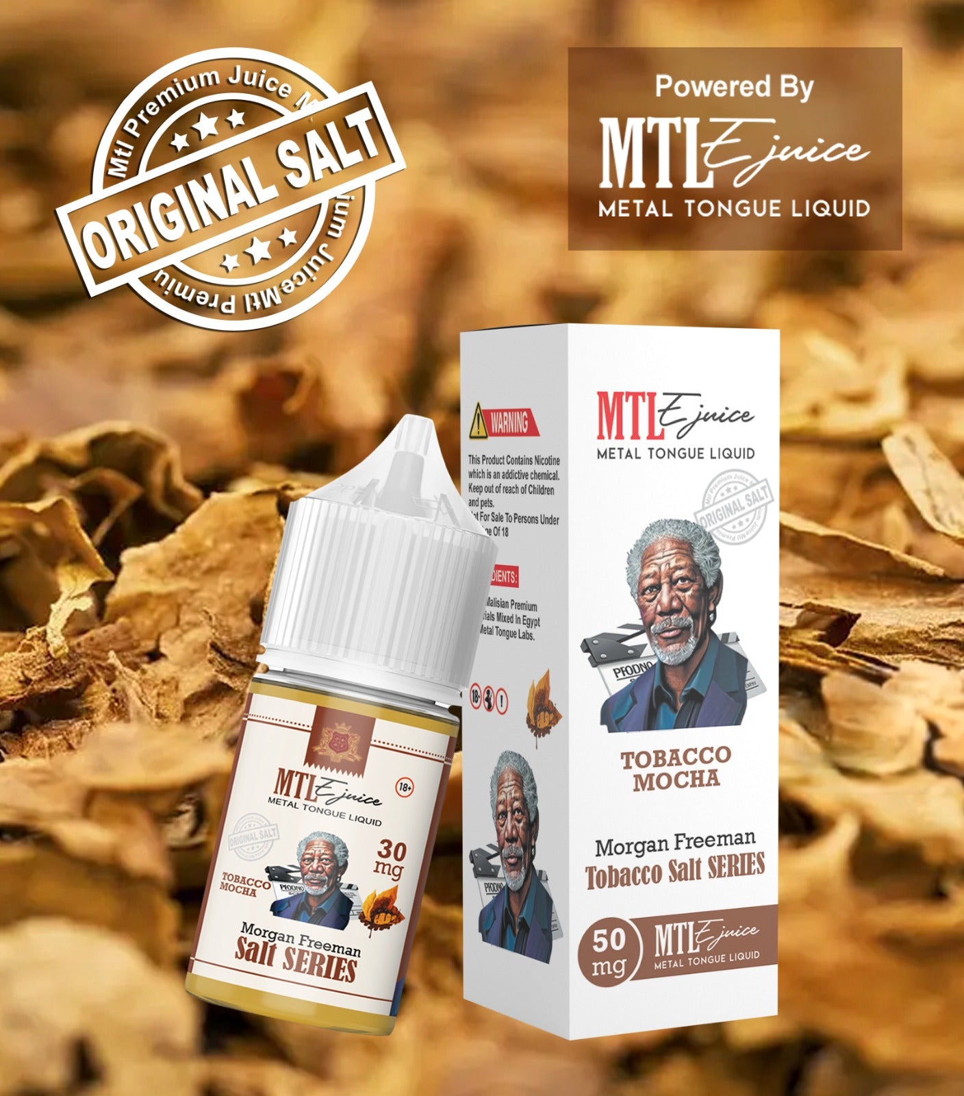 Morgan Freeman - Tobacco Mocha - Salt