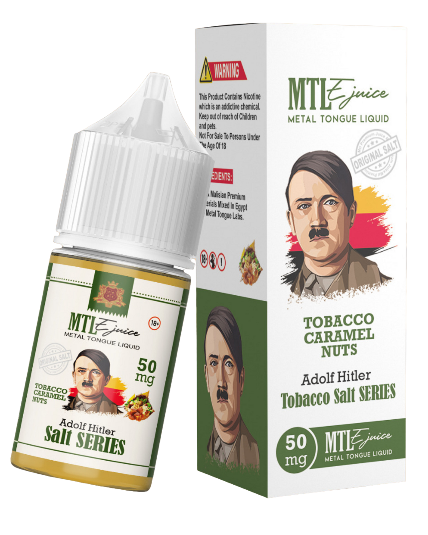 Hitler - Tobacco Caramel Nuts - Salt